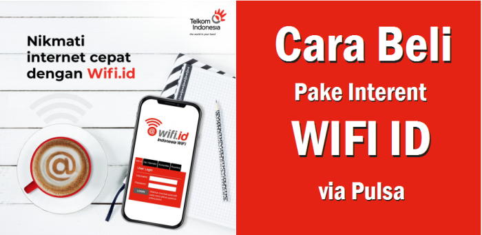 Cara Beli Paket Internet Wifi id Melalui Pulsa (Semua Operator) 2