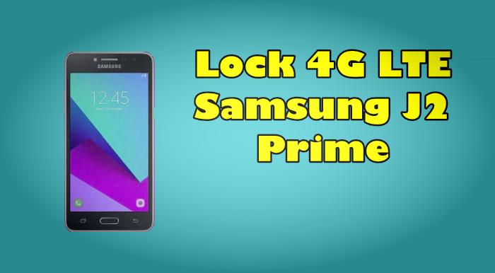 Cara Lock 4G Samsung J2 Prime