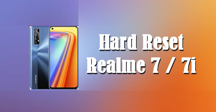 Cara Reset Hp Realme 7 dan Realme 7i